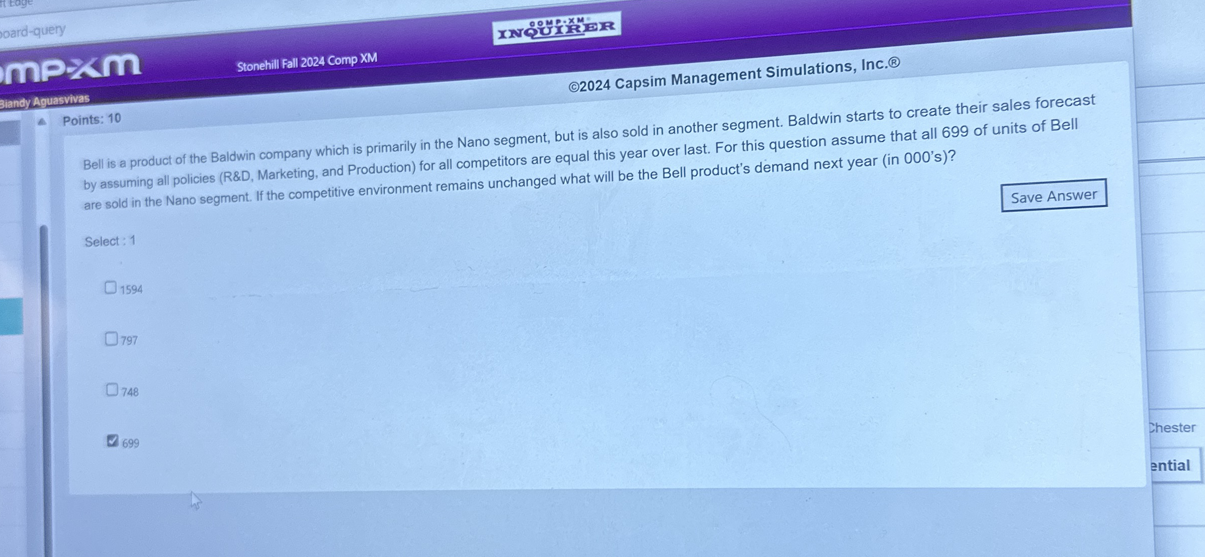 m p * * m m Stonehill Fall 2 0 2 4 Comp XM 3