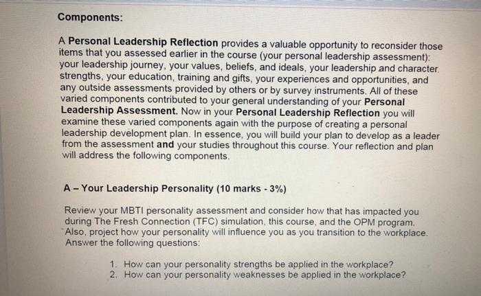 (20% course grade) Introduction: Throughout this