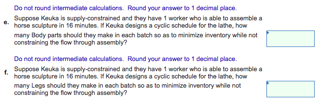 e. Do not round intermediate calculations. Round