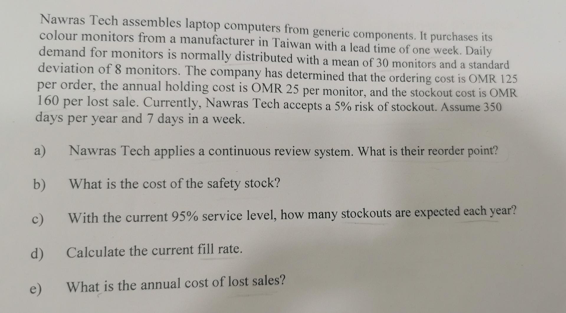 a Nawras Tech assembles laptop computers from
