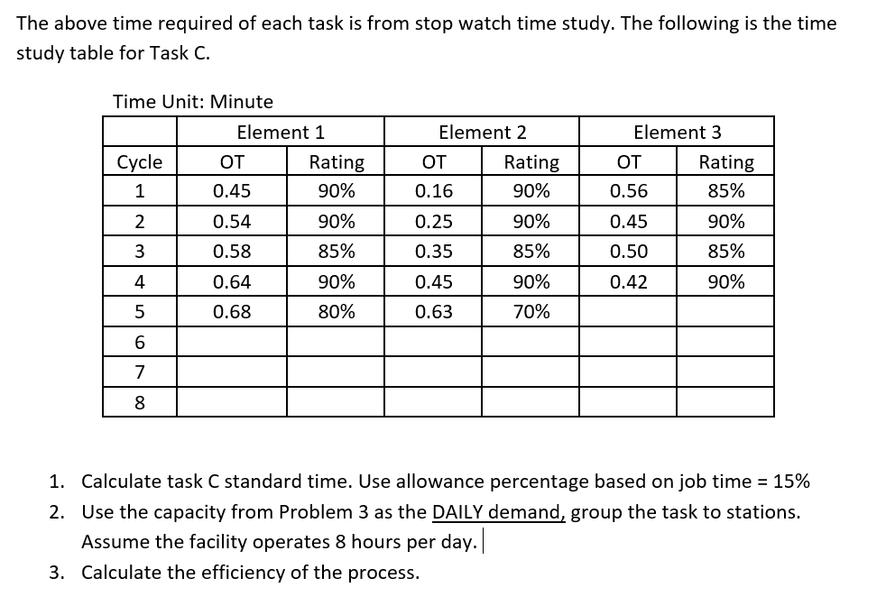Problem three is finished with the above