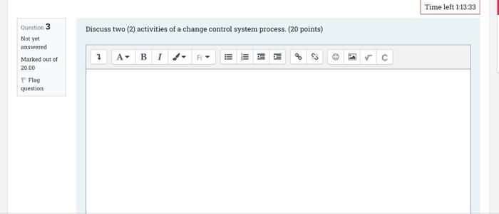project management please as soon as possible in