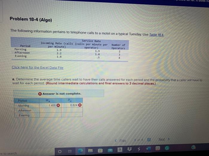 Dos ng Problem 18-4 (Algo) The following