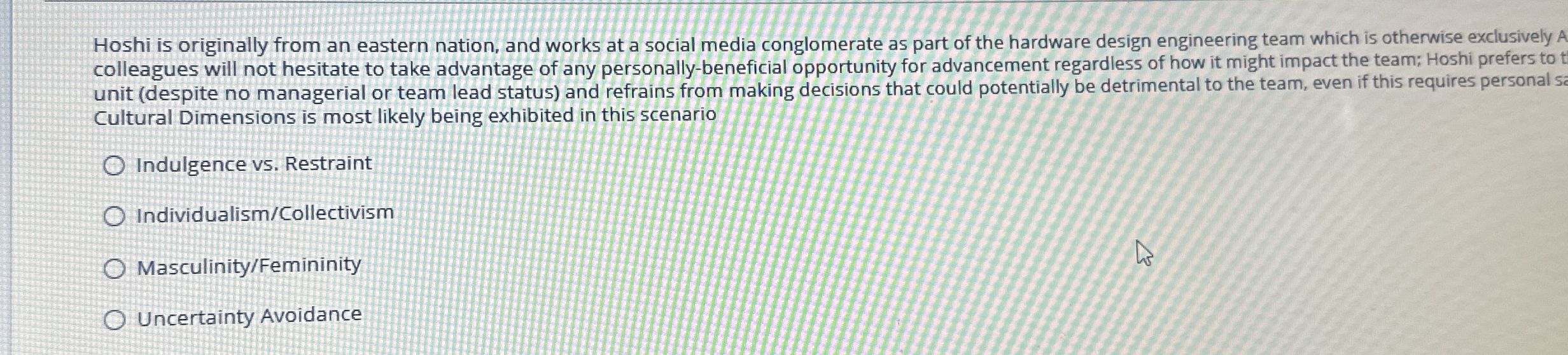 Hoshi is originally from an eastern nation, and