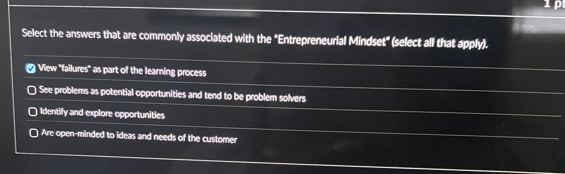 Select the answers that are commonly associated