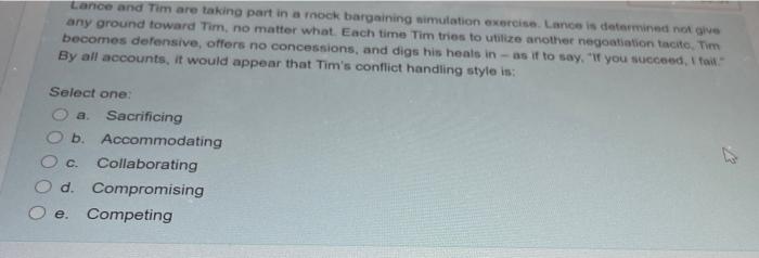 Lance and Tim are taking part in a rock