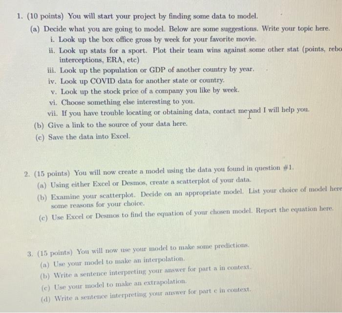 need it solved asap please 1. (10 points) You