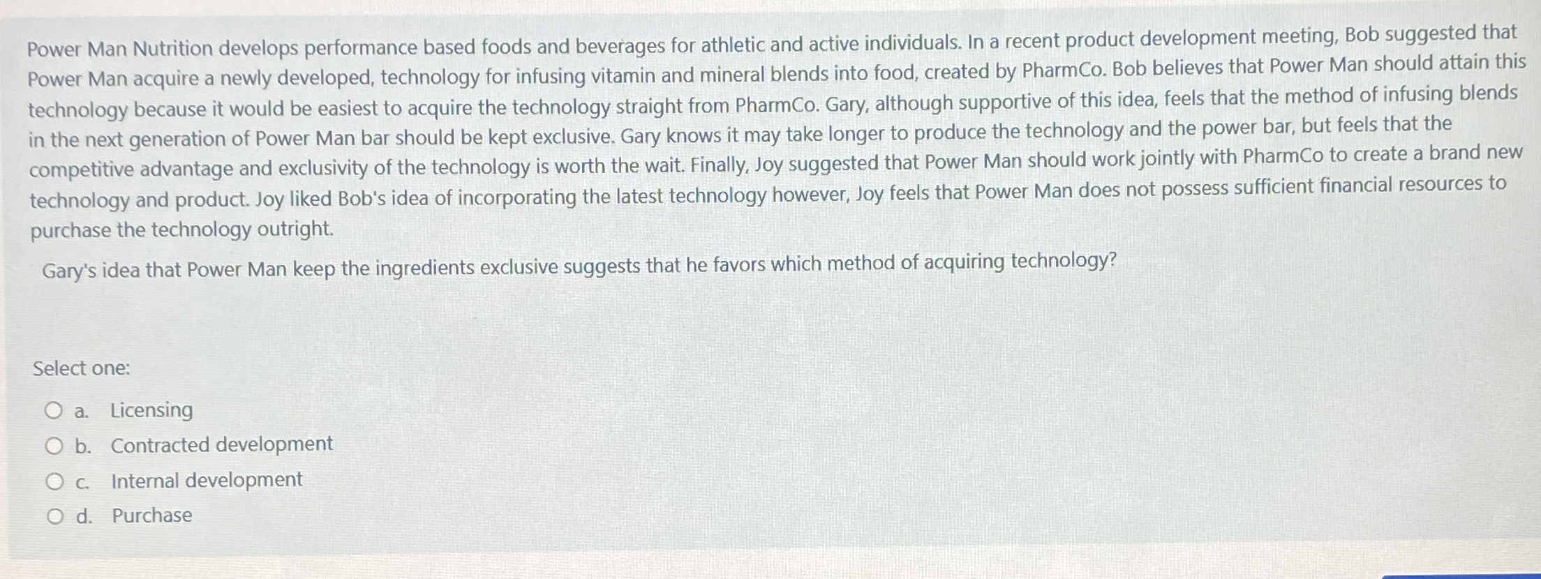 Power Man Nutrition develops performance based