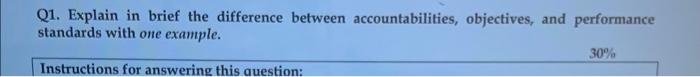 i need the example only in 100 words Q1. Explain