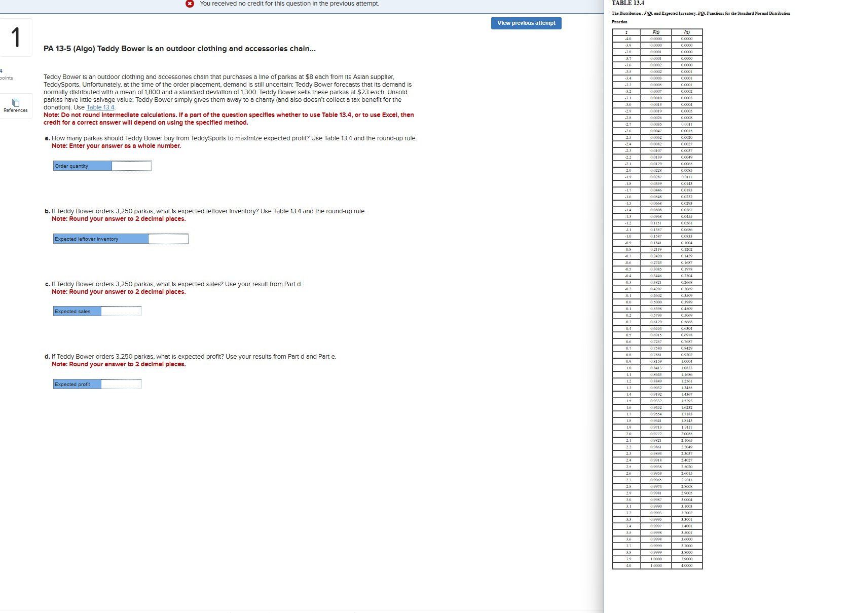 Solve A - D . use the table to solve the