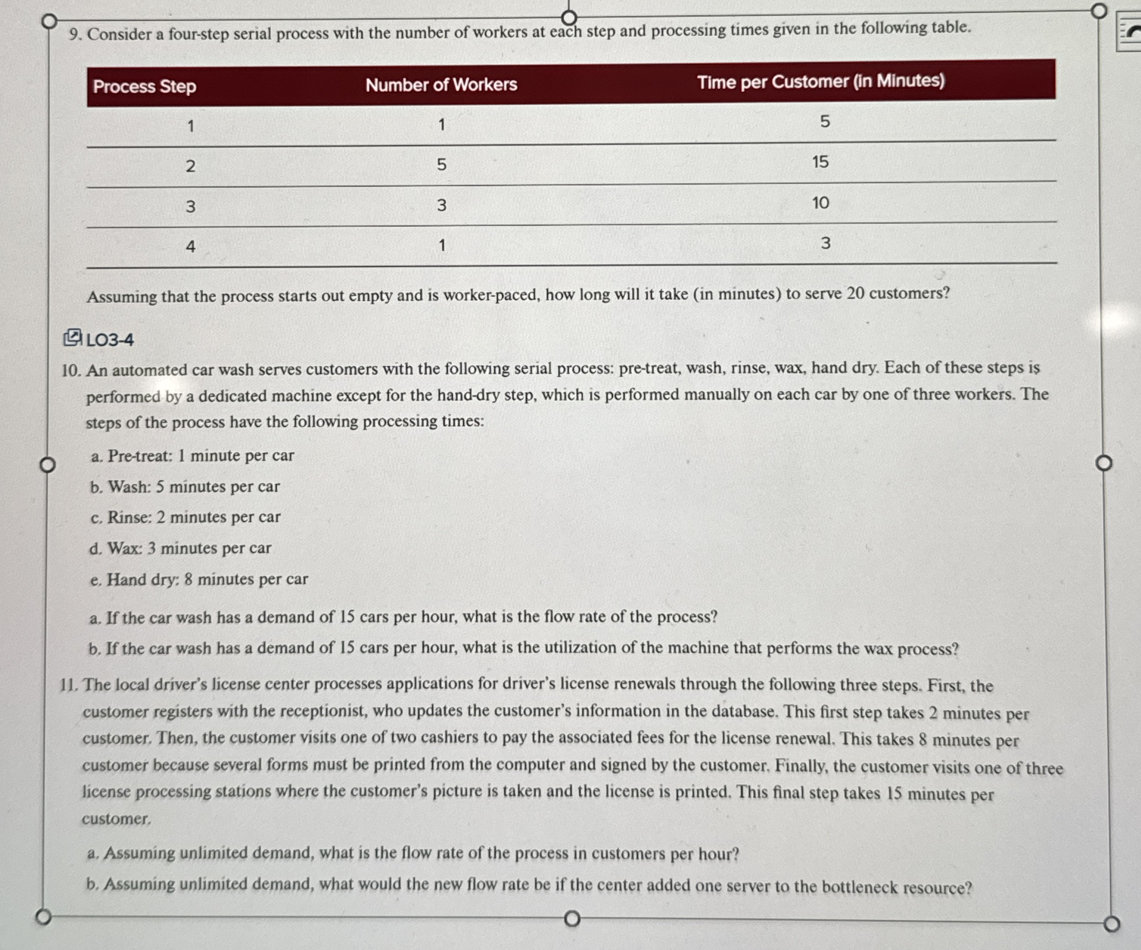 * * ONLY 9 and 1 1 PLEASE * * 9 Consider a four -