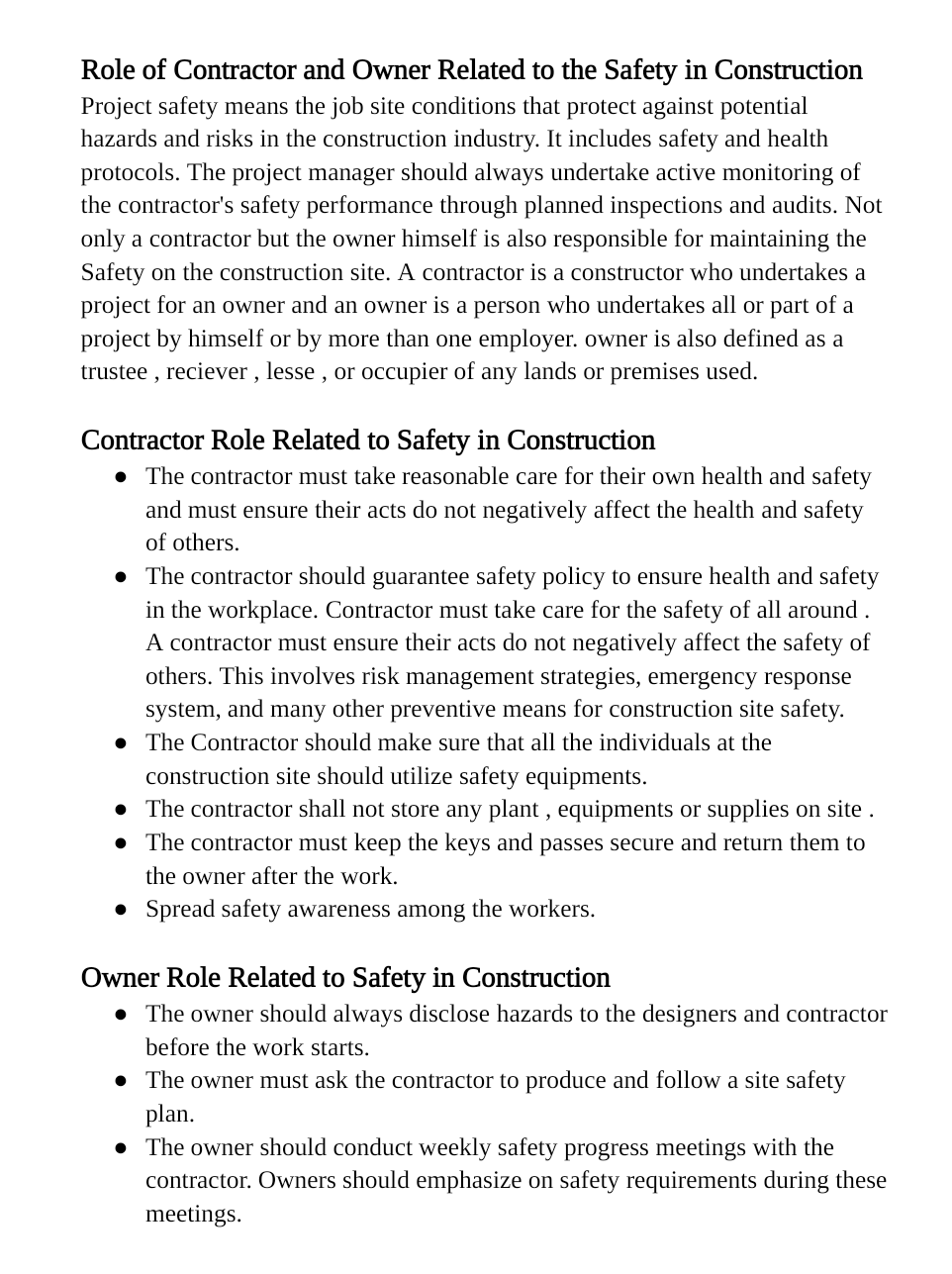 Required: I want to perform a presentation about