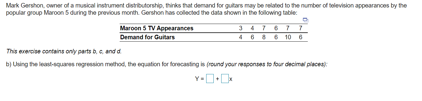 14. 13. 12. where y = Dependent Variable and x =