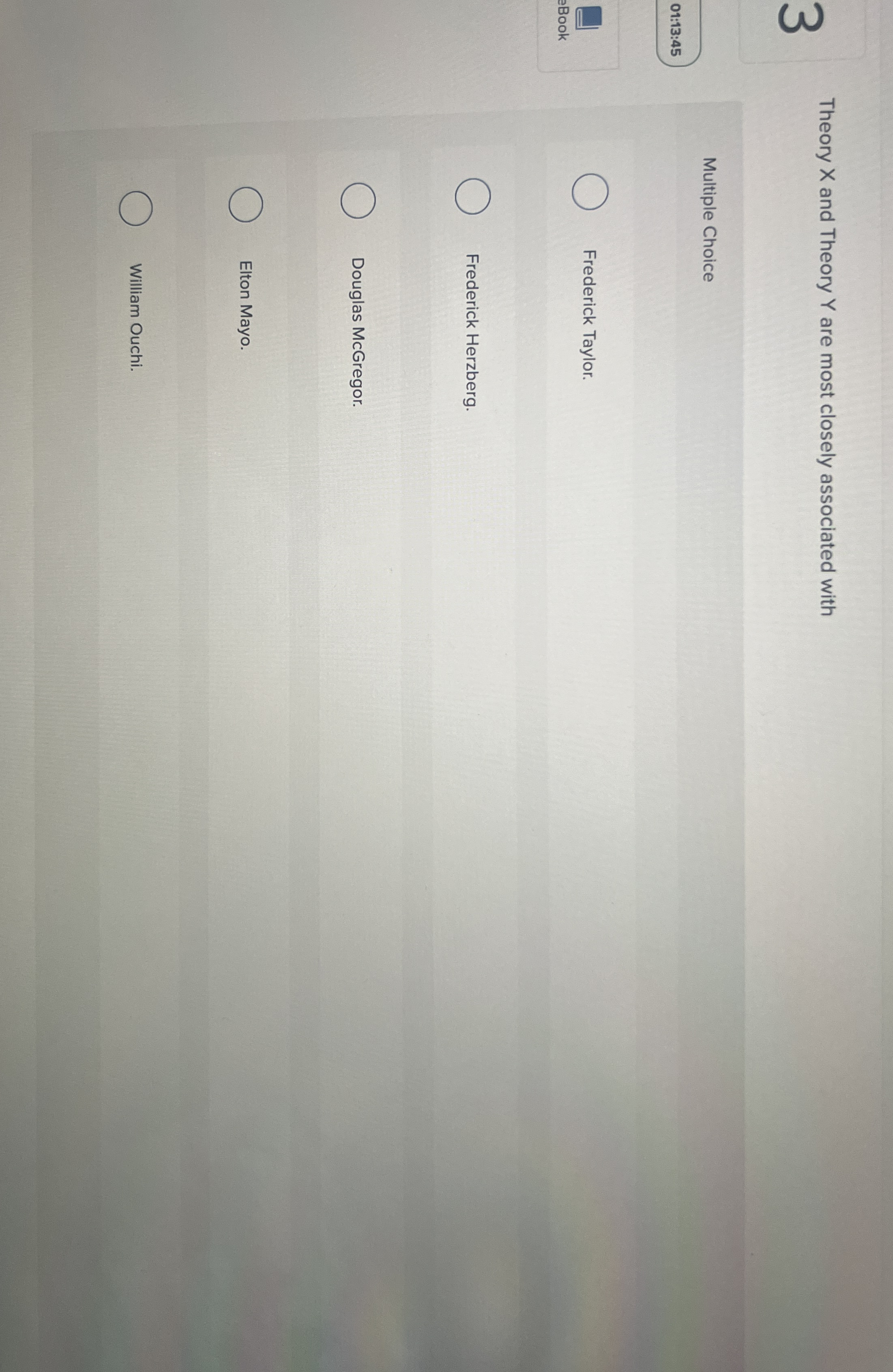 Theory X and Theory Y are most closely associated