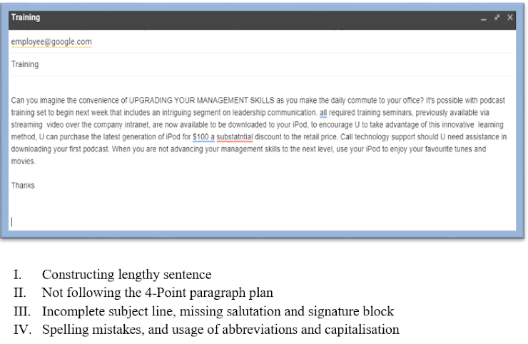 1. Today is Kristina's first day in the office.