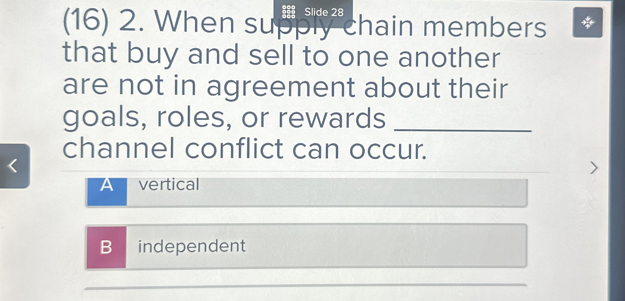 ( 1 6 ) 2 . When suppingers chain members that