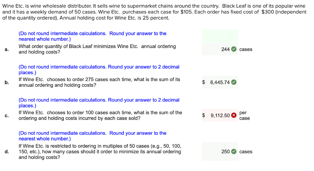 PLEASE ANSWER C CORRECTLY AND EXPLAIN PLEASE