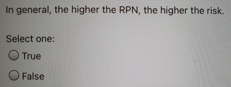 In Failure Mode Effect Analysis, risk is