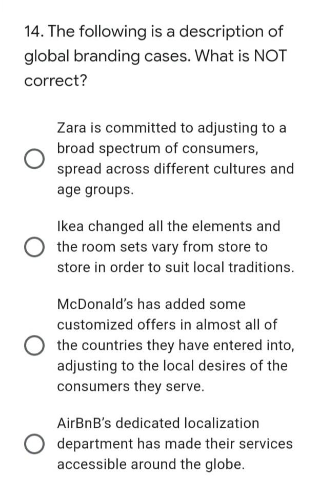 just mark answer and do not need any explanation.