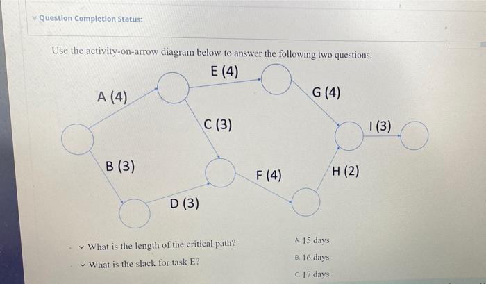 PLEASE ANSWER PART A AND B Question Completion