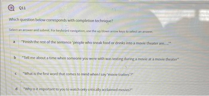 Q10 When deciding between conducting focus groups