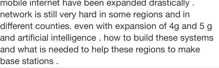 mobile internet have been expanded drastically .