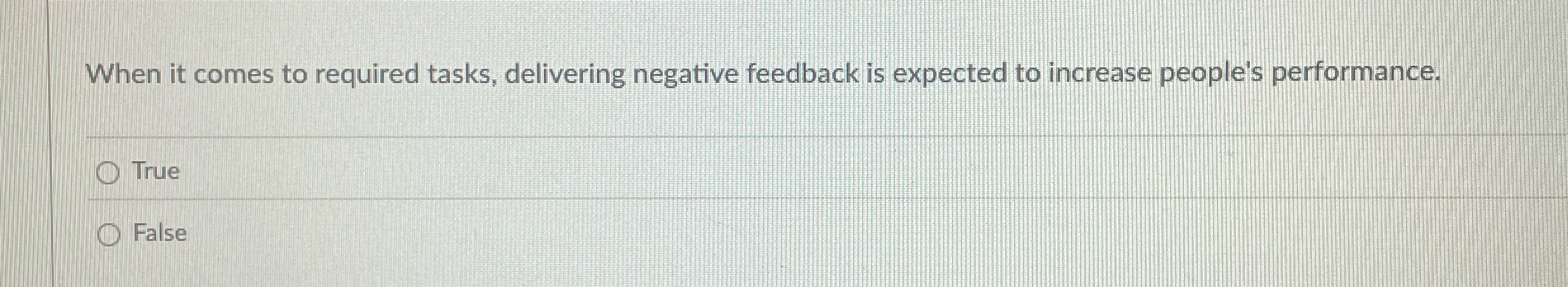 When it comes to required tasks, delivering