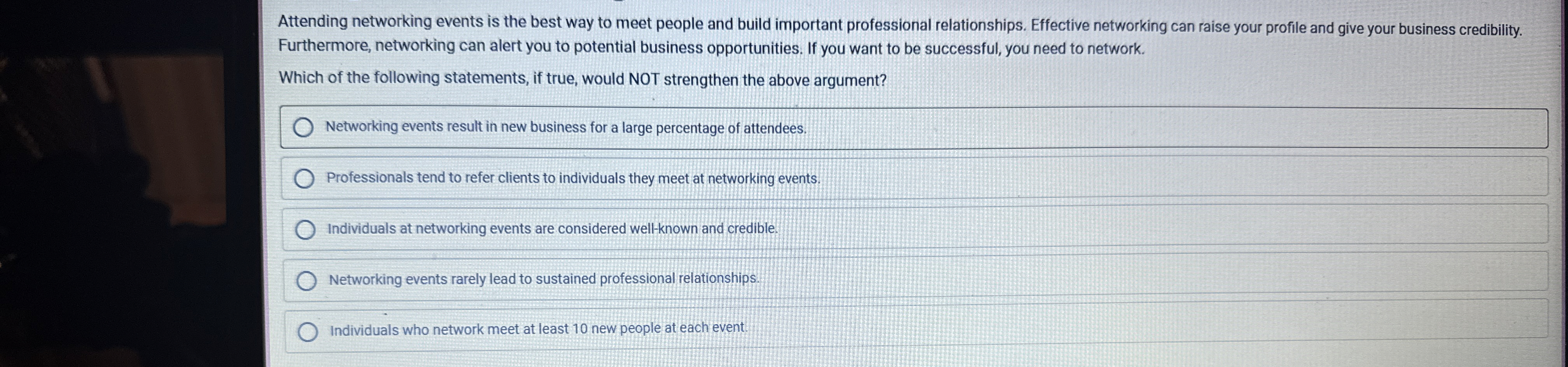 Attending networking events is the best way to