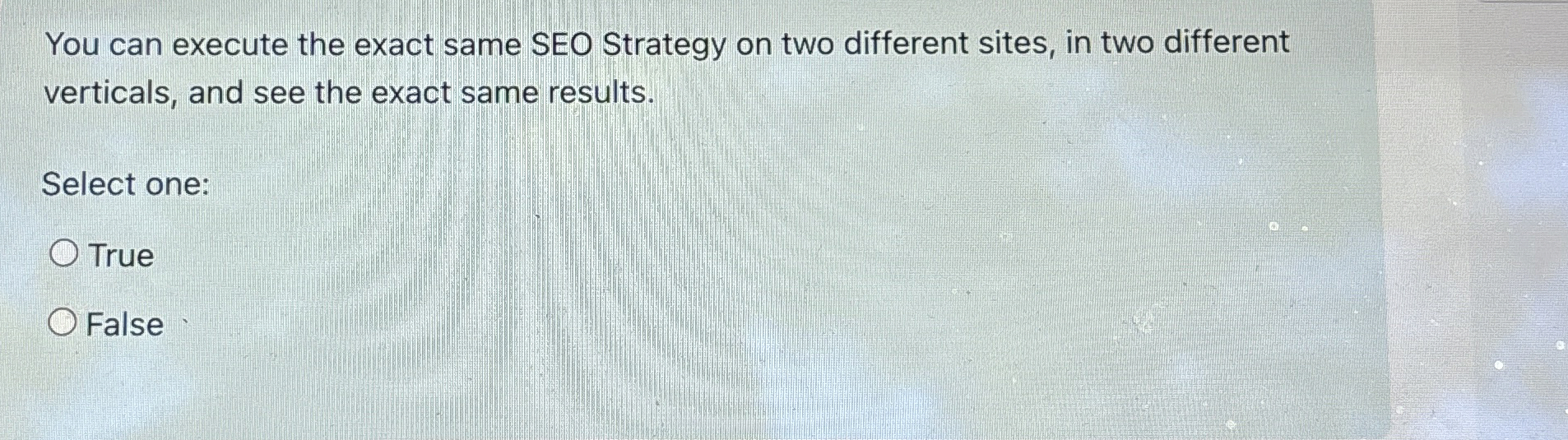 You can execute the exact same SEO Strategy on
