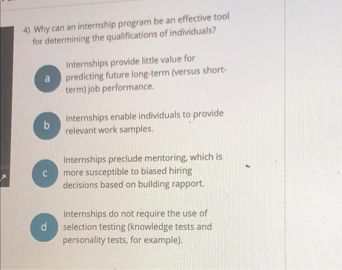 1) What are reentry internship programs? a These