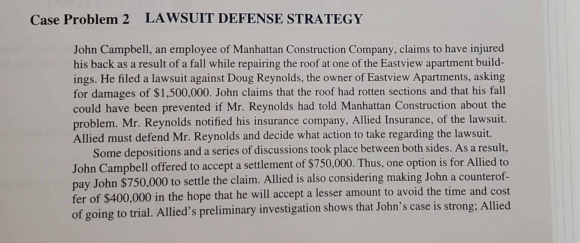 Please show all steps in Excel, thank you. Case