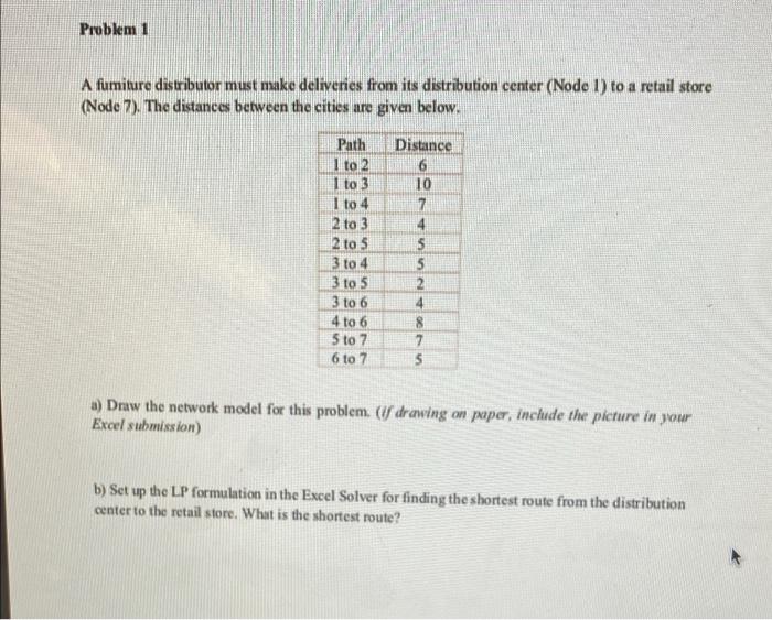 solve it in excel and please show solver and