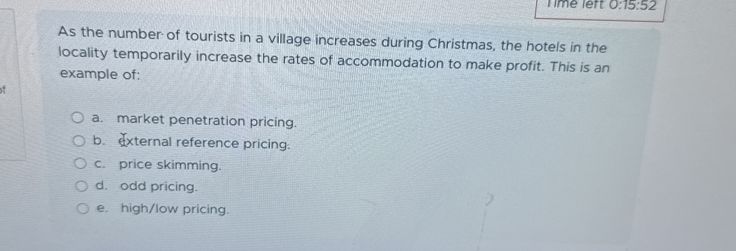 IIme lett 0 : 1 5 : 5 2 As the number - of
