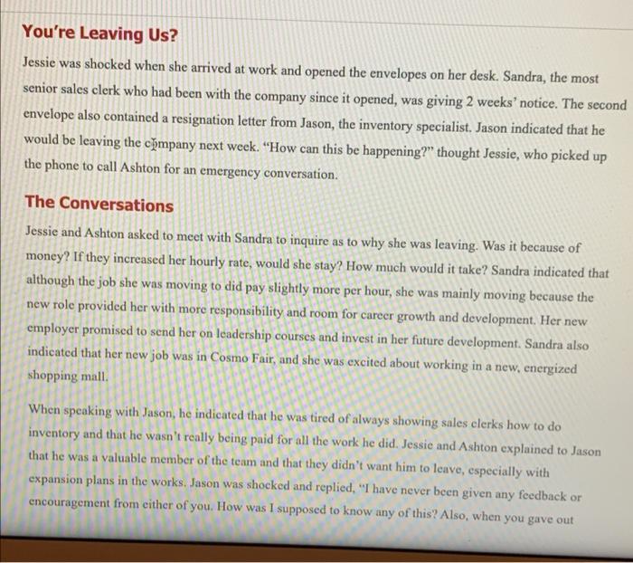 HRM. plz answer the quesions below This Makes