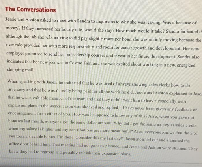 HRM. plz answer the quesions below This Makes