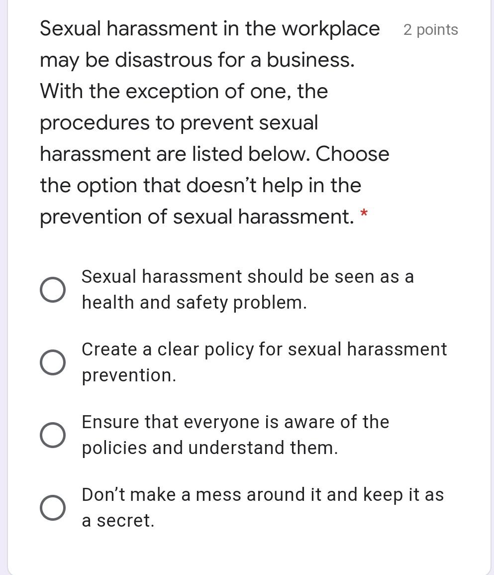 2 points The following statements are examples of