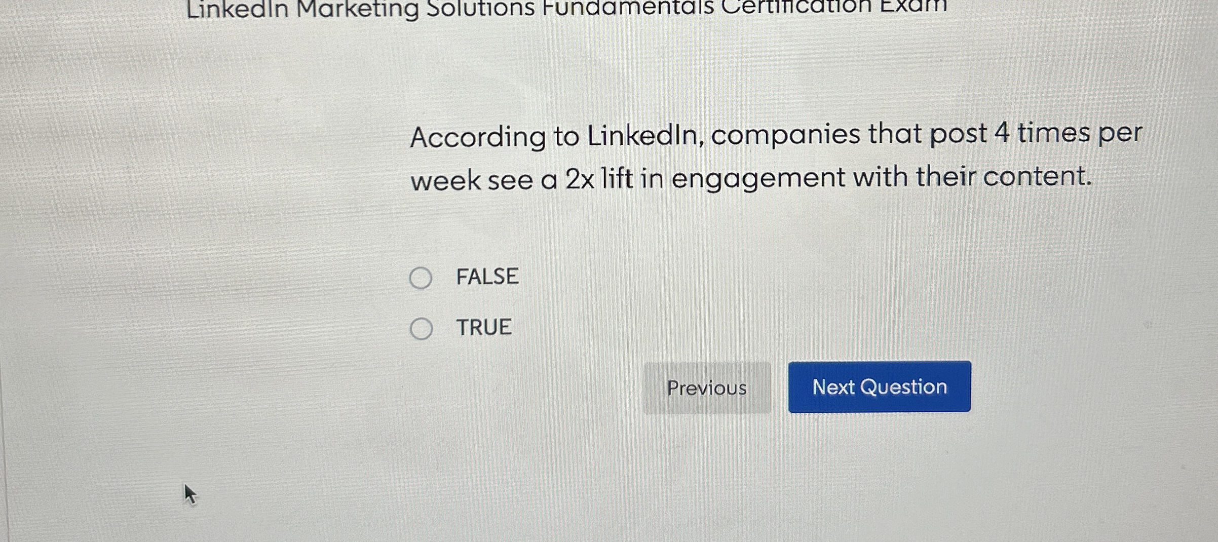 Linkedln Marketing Solutions Fundamentals