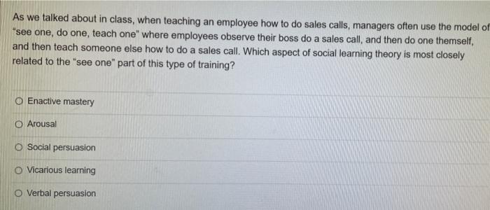 As we talked about in class, when teaching an