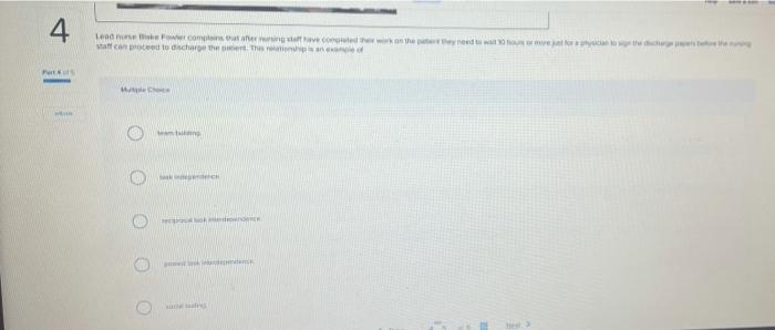 Teams: Diagnosis: Dysfunction A team is defined