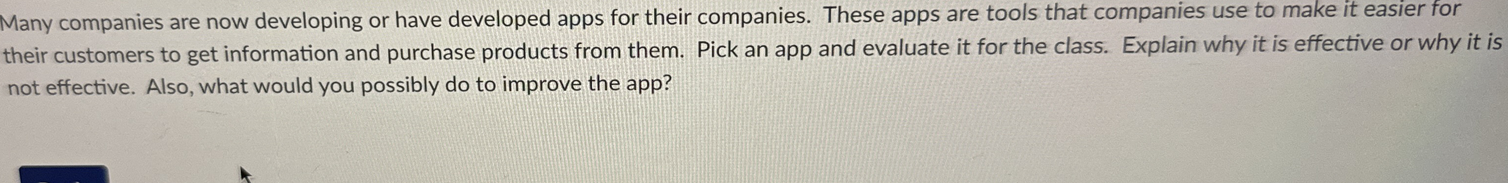 Many companies are now developing or have