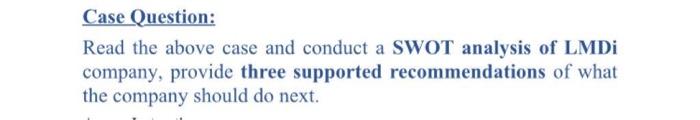 LMDi Case Study LMDi is a leading insurance