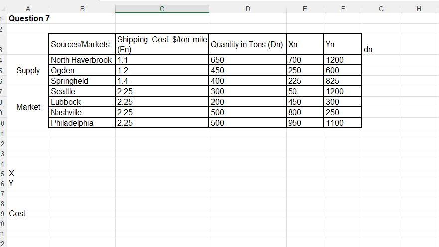 Question 7: A manufacturer of cat towers wishes