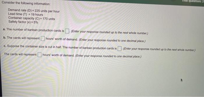 This question: 3 Consider the following