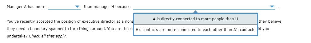 1. Barbara and Richard have both been with the