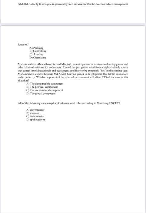 answer this questions ?! Sample Questions: As a