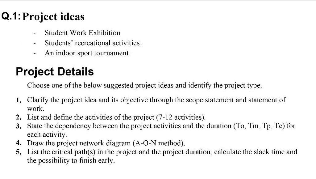 please dont do if you dont know full answer all 5