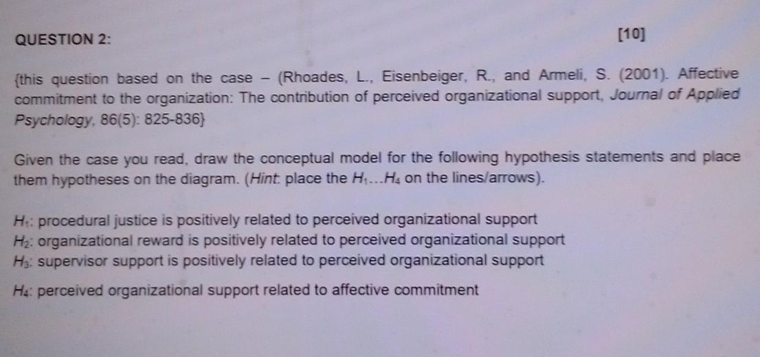 QUESTION 2: [10] {this question based on the case