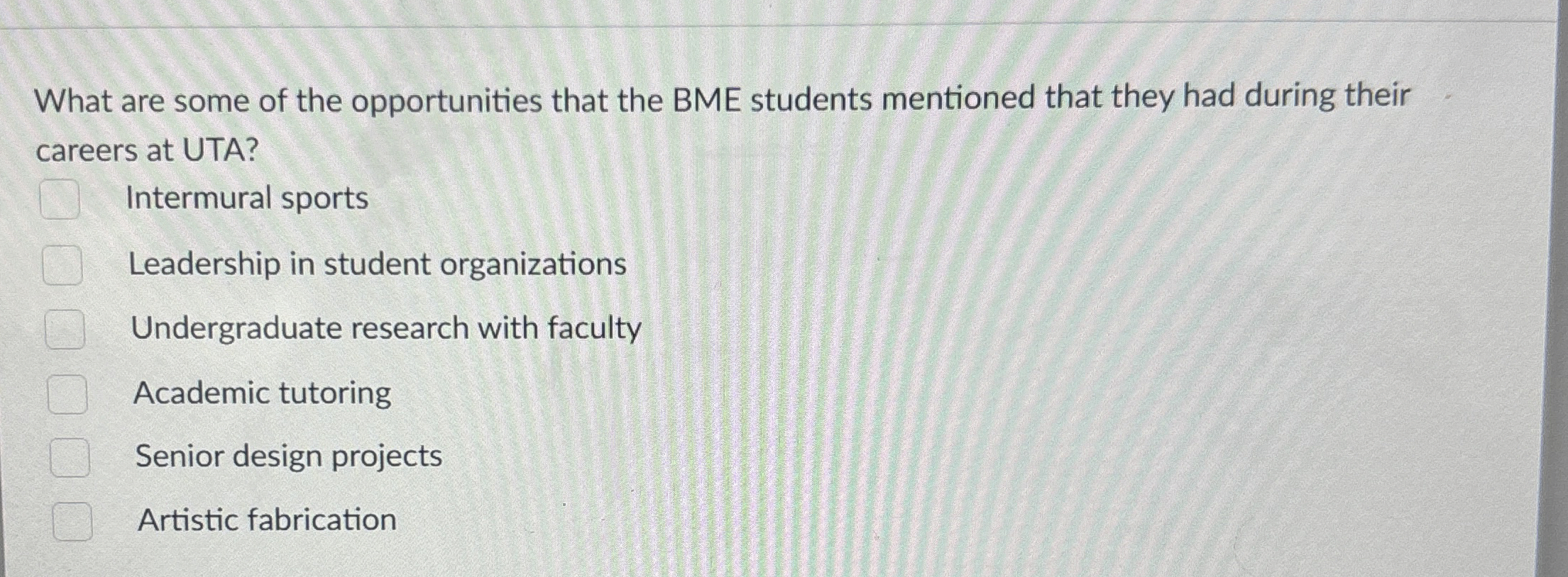 What are some of the opportunities that the BME