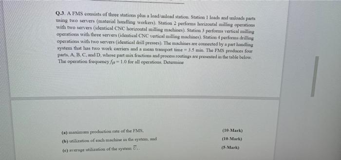 (e) average utilization of the system Dr. (5