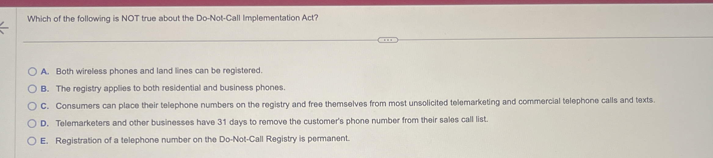 Which of the following is NOT true about the Do -